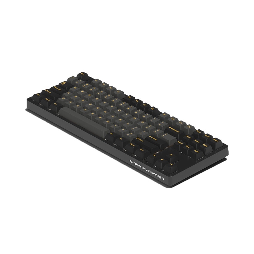 Bàn phím cơ game Edra EK387FL RGB Polar night Brown sw (USBC/PBT)