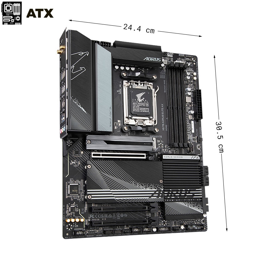 Mainboard Gigabyte X670 AORUS ELITE AX