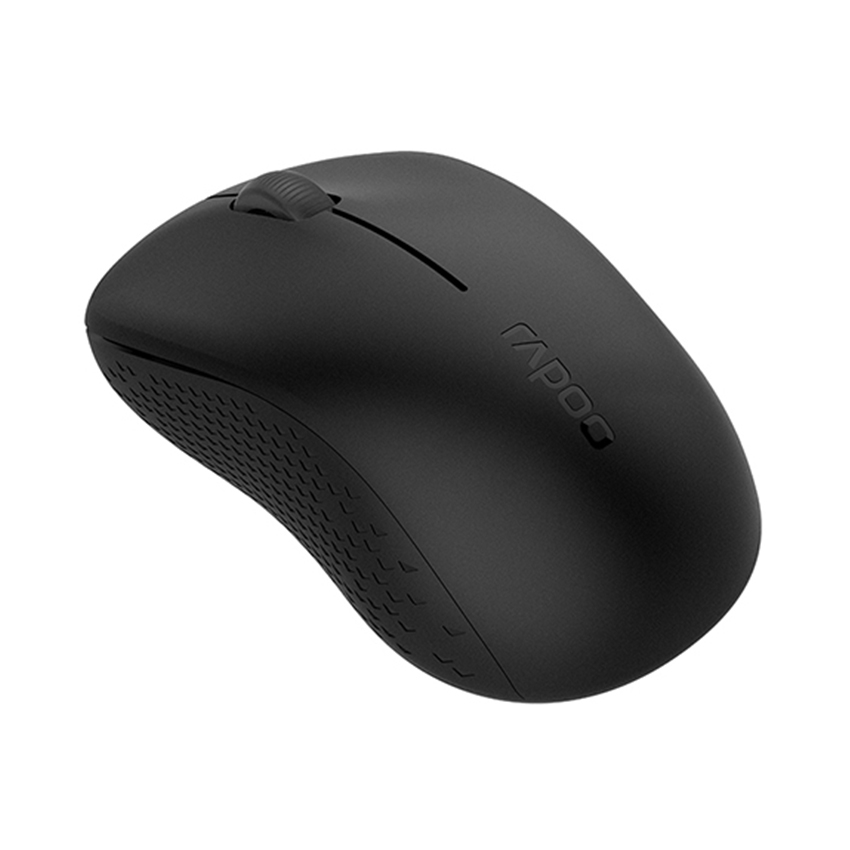 Chuột không dây Rapoo M160 Silent Multimode Đen (Kết nối Wireless 2.4Ghz / Bluetooth)