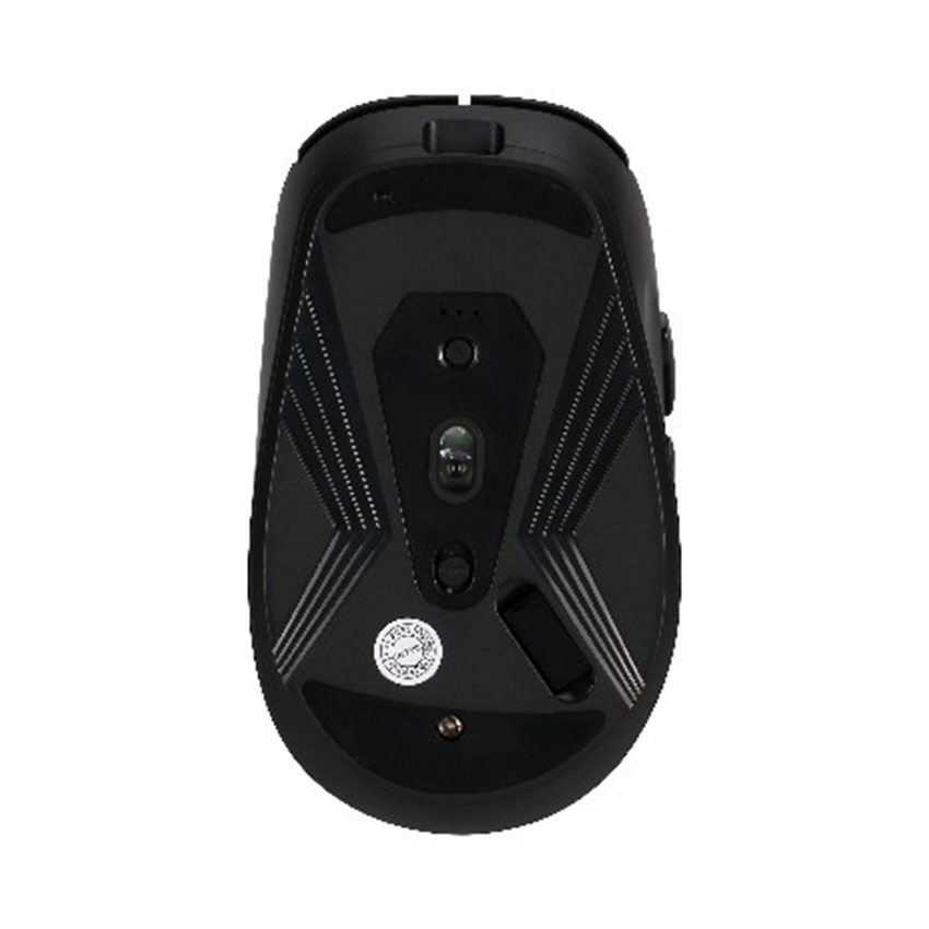 Chuột không dây Edra EM605W màu đen (Bluetooth, 2.4Ghz)