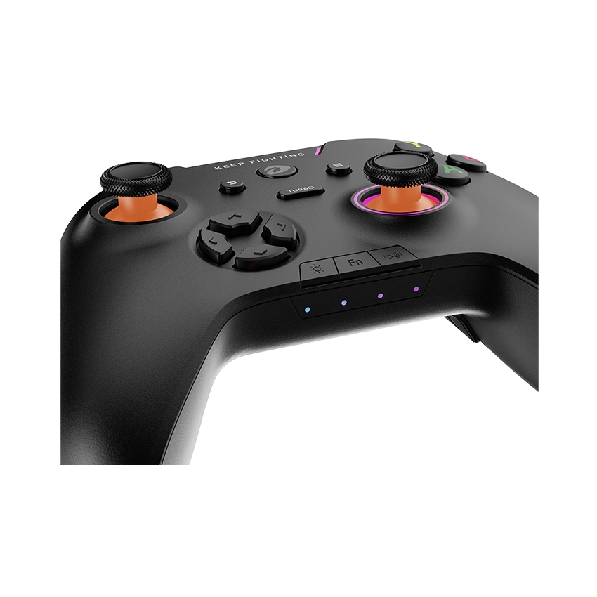 Tay cầm chơi game không dây DAREU H105 Black