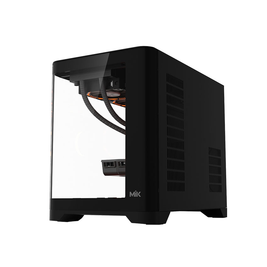 VỎ CASE MIK FOCALORS M BLACK (MATX/MID TOWER/ MÀU ĐEN)
