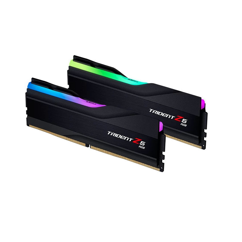 RAM Desktop Gskill Trident Z RGB (F5-6400J3239G32GX2-TZ5RK) 64GB (2x32GB) DDR5 6400MHz