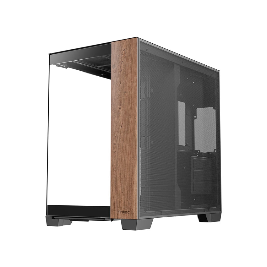 Vỏ case ANTEC C8 Wood (e-ATX/Màu đen mặt gỗ)
