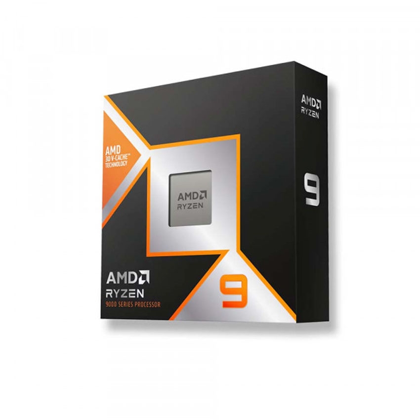 CPU AMD Ryzen 9 9950X (4.3 GHz Upto 5.7GHz / 80MB / 16 Cores, 32 Threads / 170W / Socket AM5)
