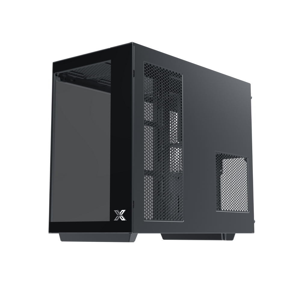 VỎ CASE XIGMATEK CUBI M (MATX/MID TOWER/MÀU ĐEN)