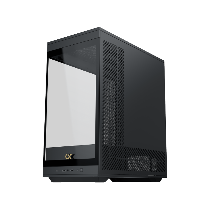 Vỏ case XIGMATEK META Black (eATX/Màu Đen/Không fan)