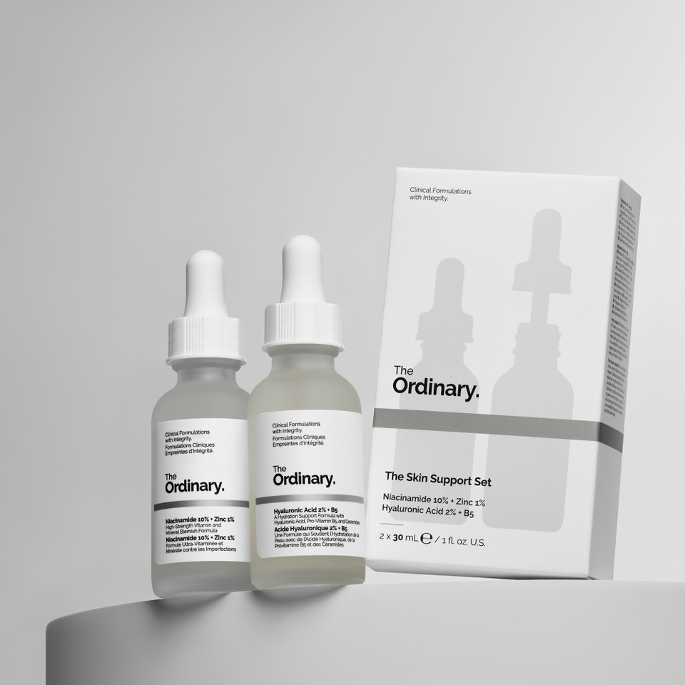 Bộ Set Tinh Chất Serum The Ordinary The Skin Support Set