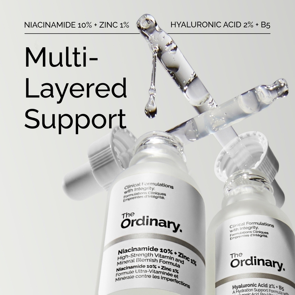 Bộ Set Tinh Chất Serum The Ordinary The Skin Support Set