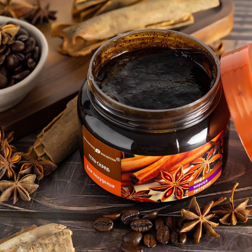 Tẩy Tế Bào Chết Dành Cho Body Gel Scrub Quế Hồi Coffee Cinnamon Cloves