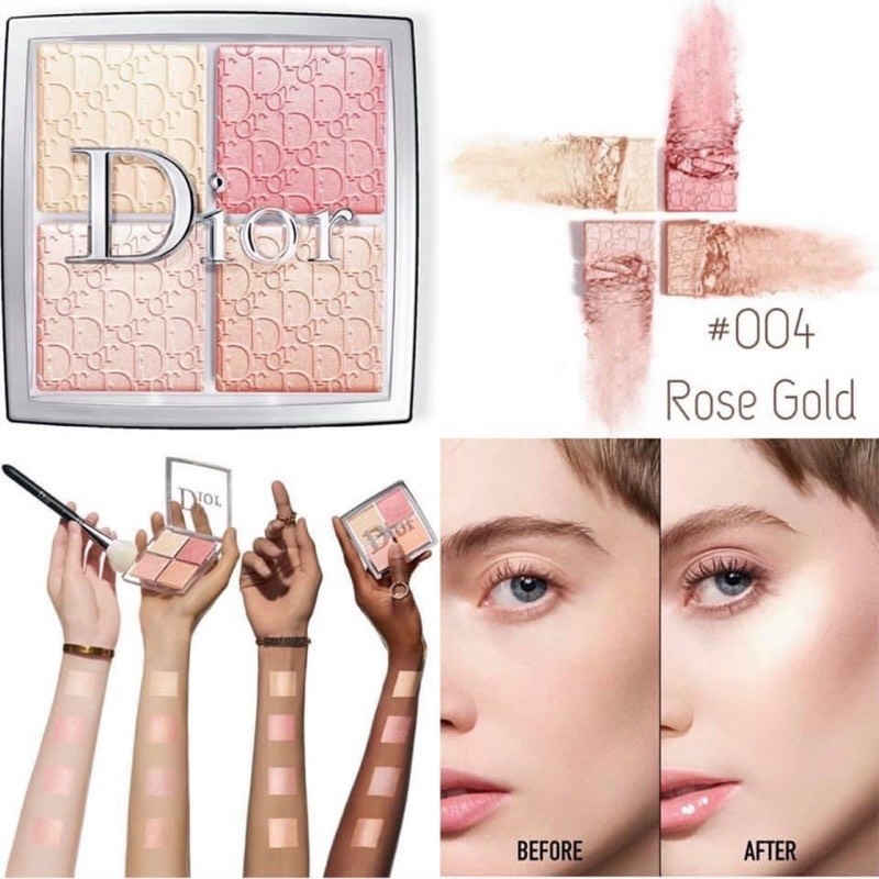Phấn Bắt Sáng Dior Highlight  Backstage Glow Face Palette