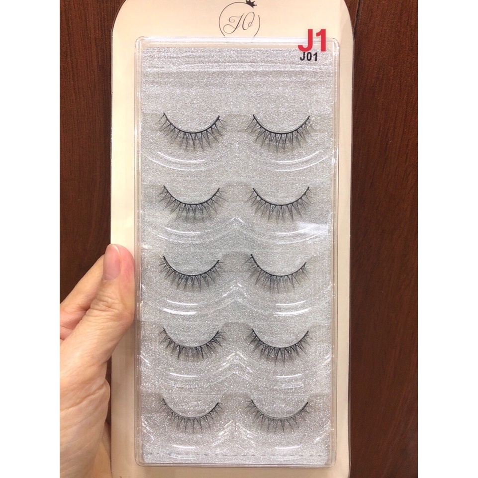 Lông Mi Giả Mi Gân Đen JO