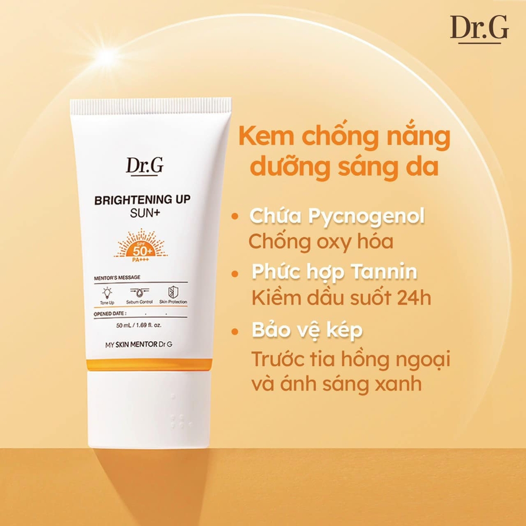 Kem Chống Nắng  Dr.G SPF50+ PA+++
