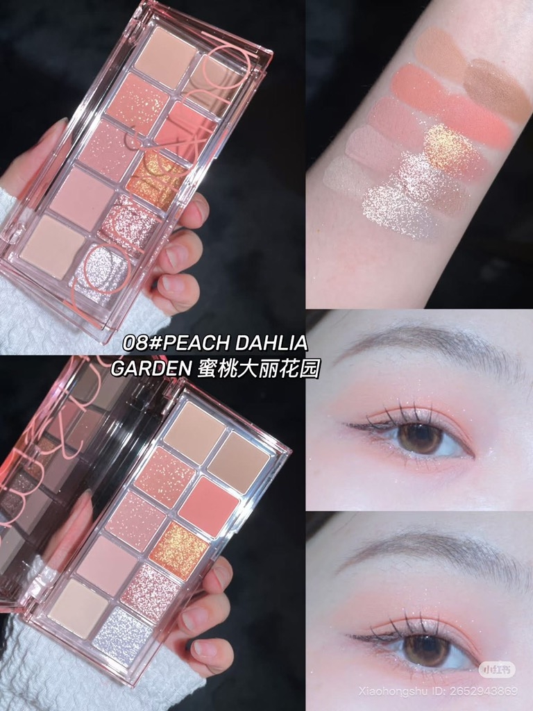 Bảng Phấn Mắt Romand Better Than Palette 10 Ô