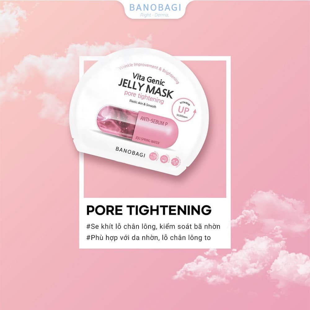 Mặt Nạ Banobagi Vitamin Vita Genic Jelly Mask 30g