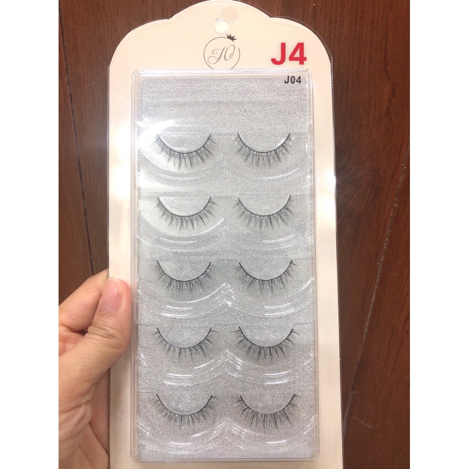 Lông Mi Giả Mi Gân Đen JO