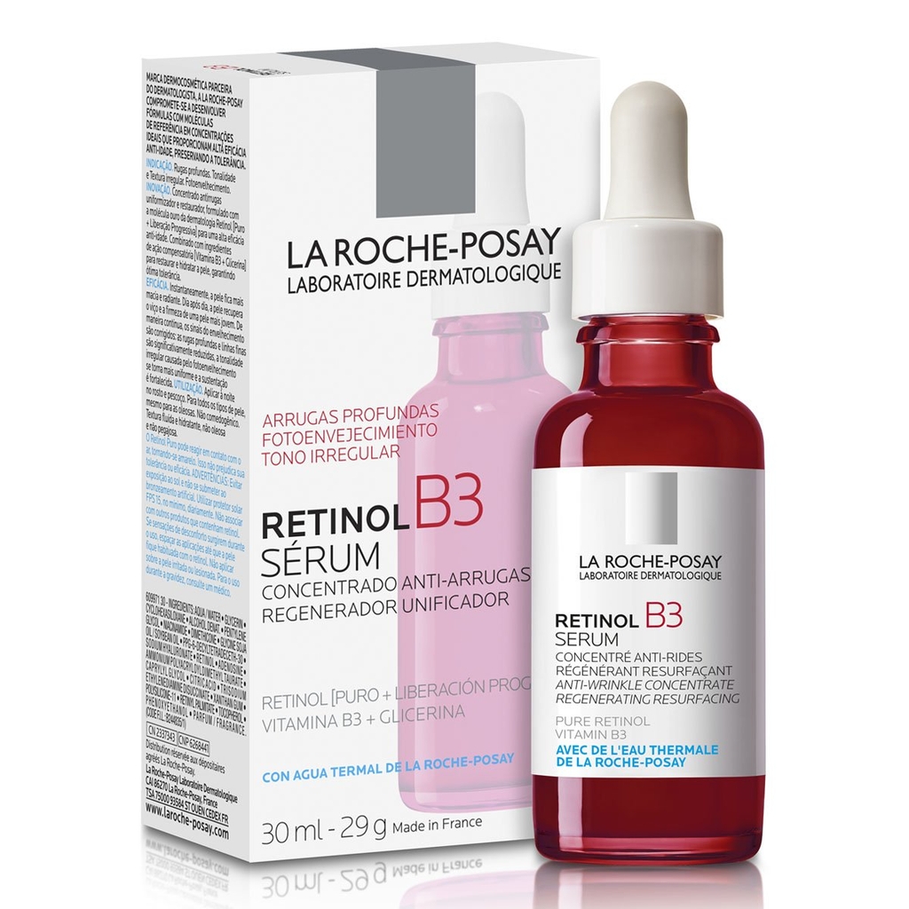 Tinh Chất Giảm Thâm Nám & Dưỡng Sáng Da  Serum La Roche Posay Retinol B3