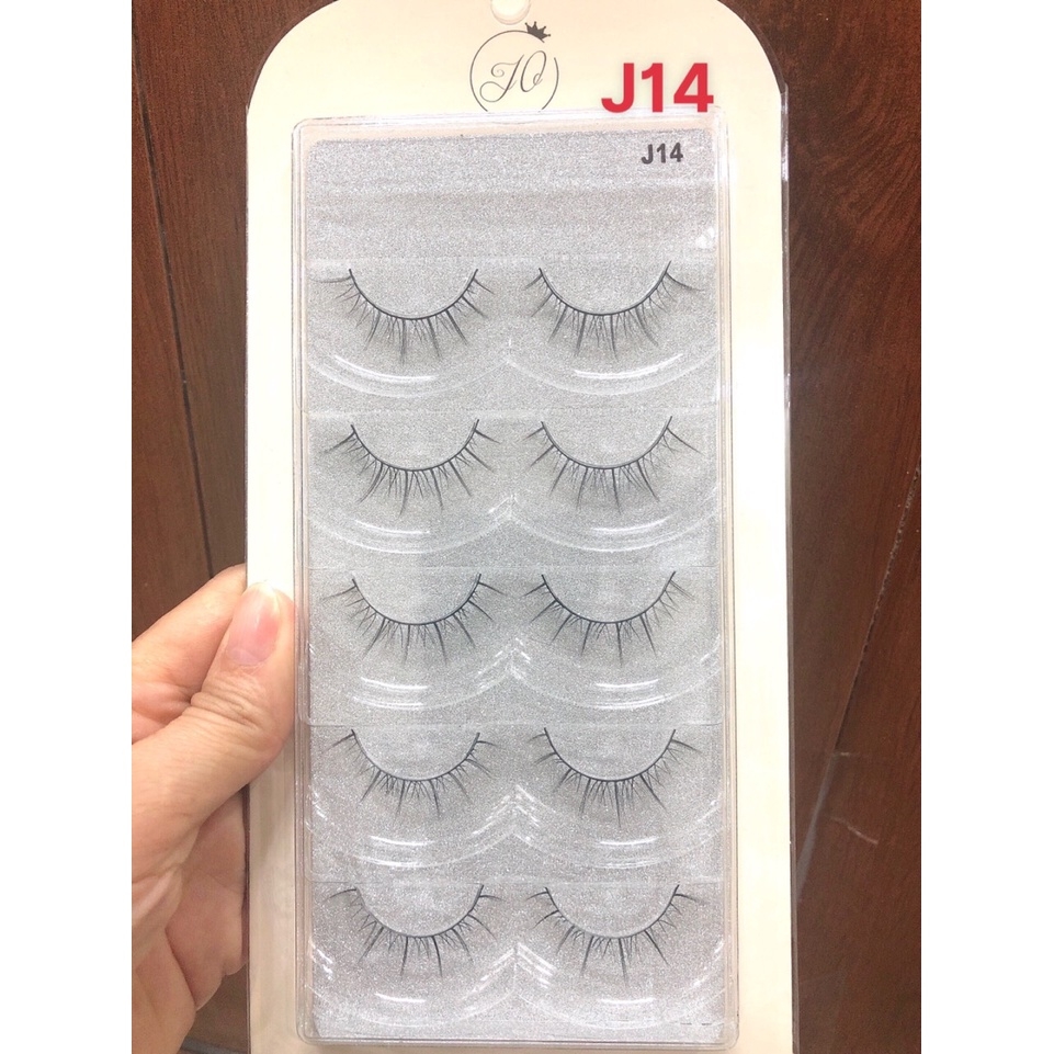 Lông Mi Giả Mi Gân Đen JO