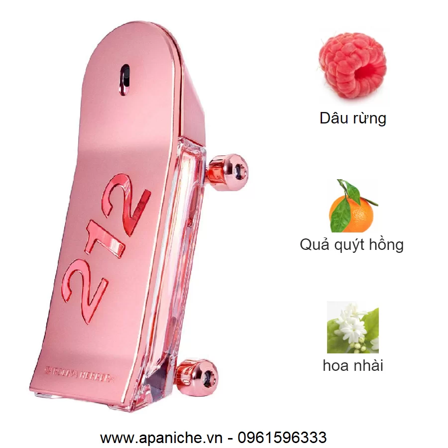 Nước Hoa Nữ Carolina Herrera 212 Heroes For Her EDP