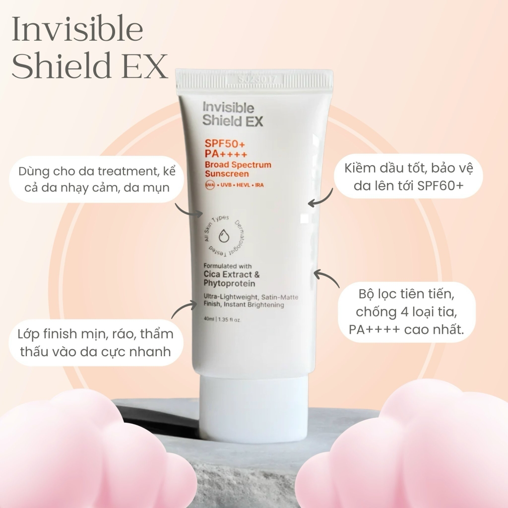 Kem Chống Nắng EPI-RX Invisible Shield Ex SPF50+
