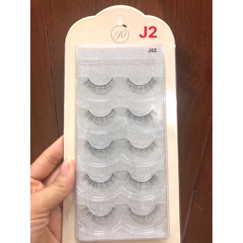 Lông Mi Giả Mi Gân Đen JO