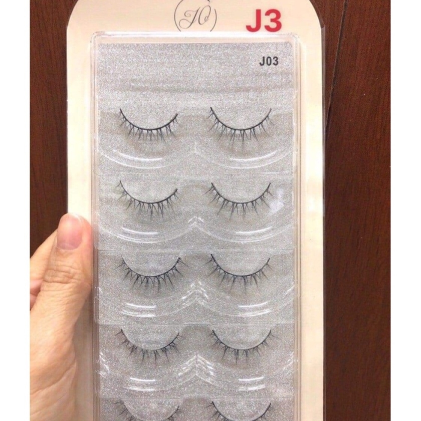 Lông Mi Giả Mi Gân Đen JO