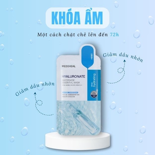 Mặt Nạ Dưỡng Ẩm Sâu, Chống Lão Hóa Mediheal Essential Mask 20ml (1 miếng)