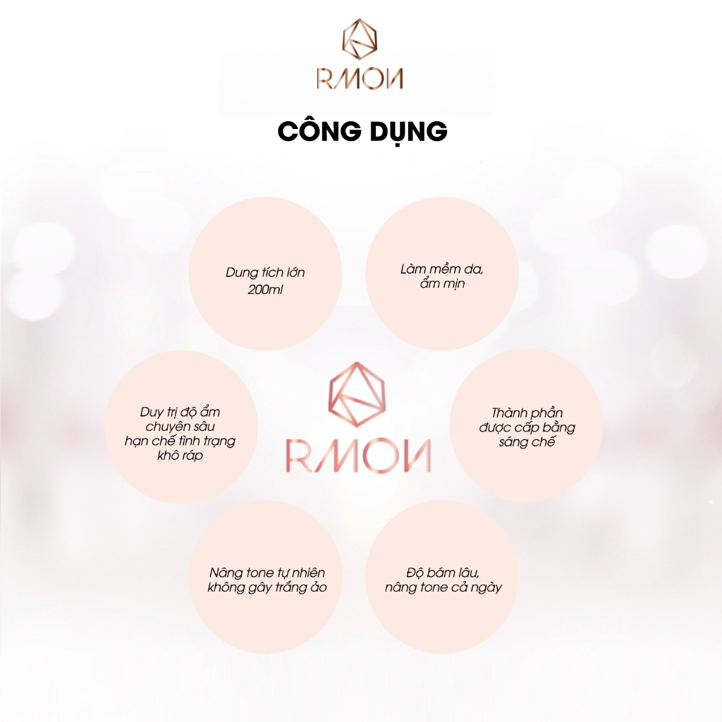 Kem Dưỡng Trắng Da Body Rmon White Label Dia Whitening Cream