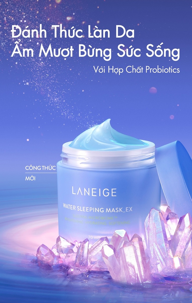 Mặt Nạ Ngủ Dưỡng Ẩm Laneige Water Sleeping Mask EX