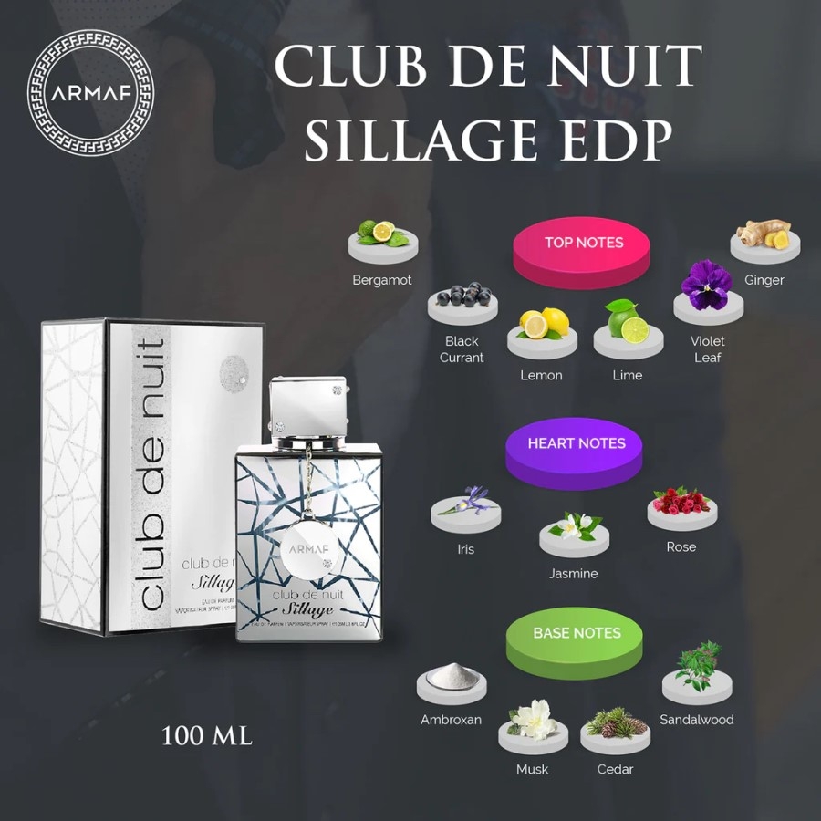 Nước Hoa  Nam  Armaf Club De Nuit Sillage EDP