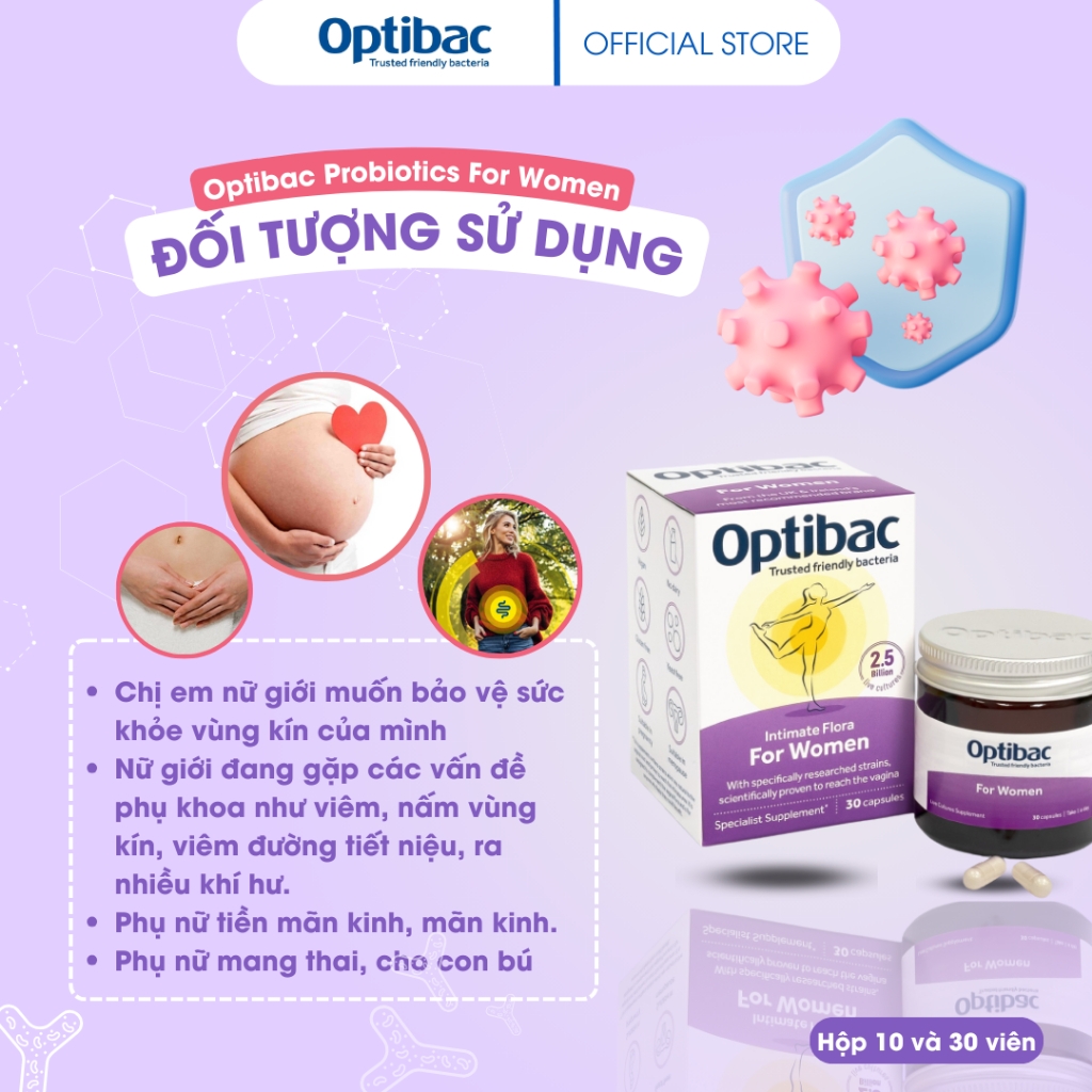 Viên Uống Men vi sinh OptiBac Probiotics