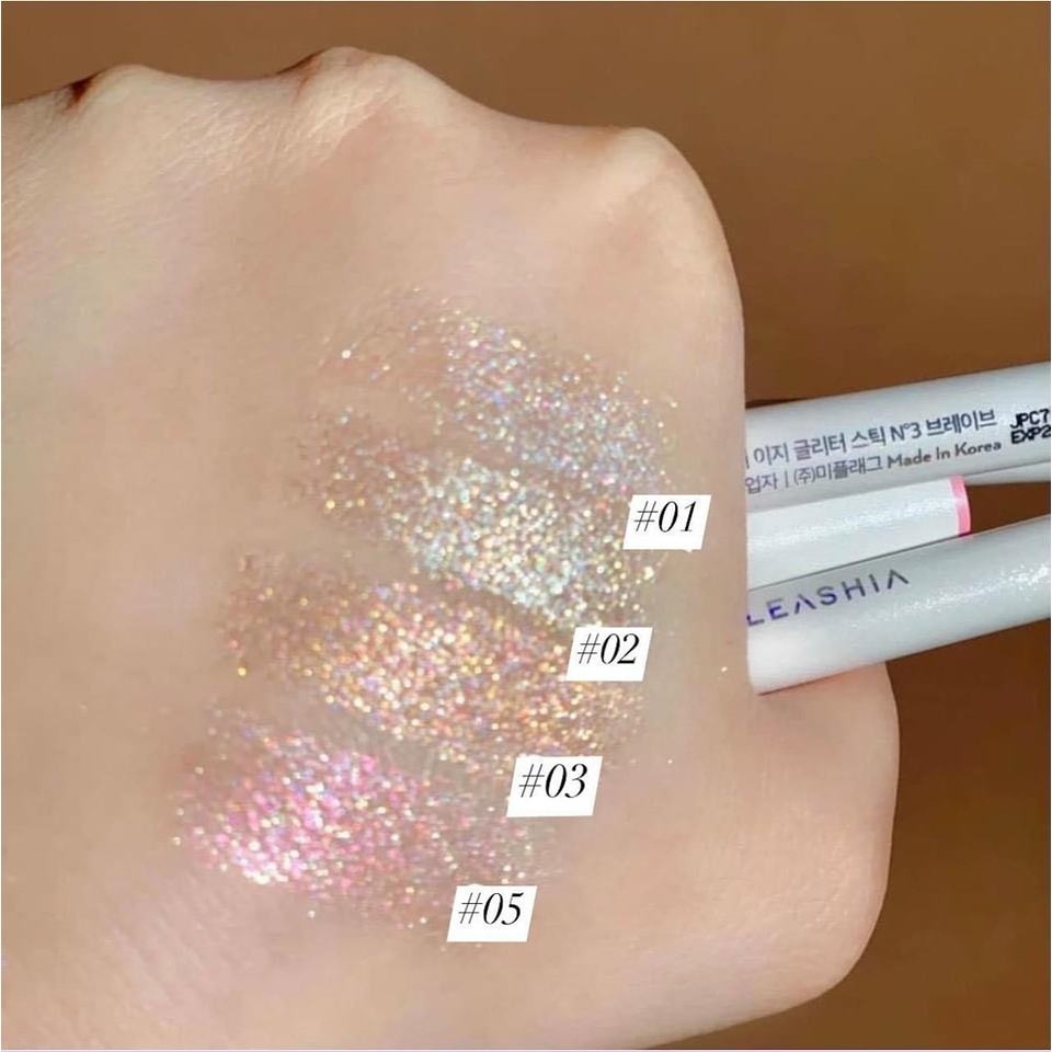 Bút Nhũ Mắt Unleashia Easy Glitter Stick 2g