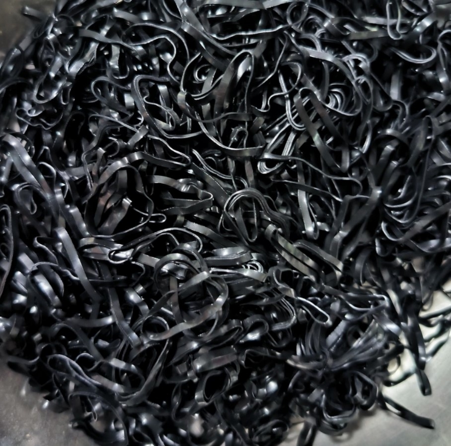 Dây Thun Chun Buộc Tóc Siêu Dai Màu Đen