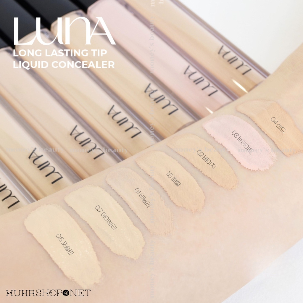 Kem Che Khuyết Điểm Luna Long Lasting Tip Concealer Cover 7.5 g