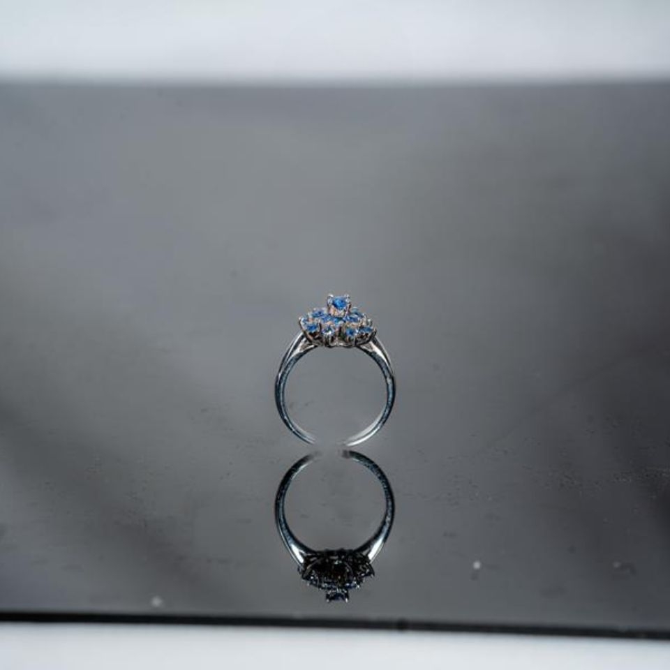 Nhẫn Đính Đá Sapphire