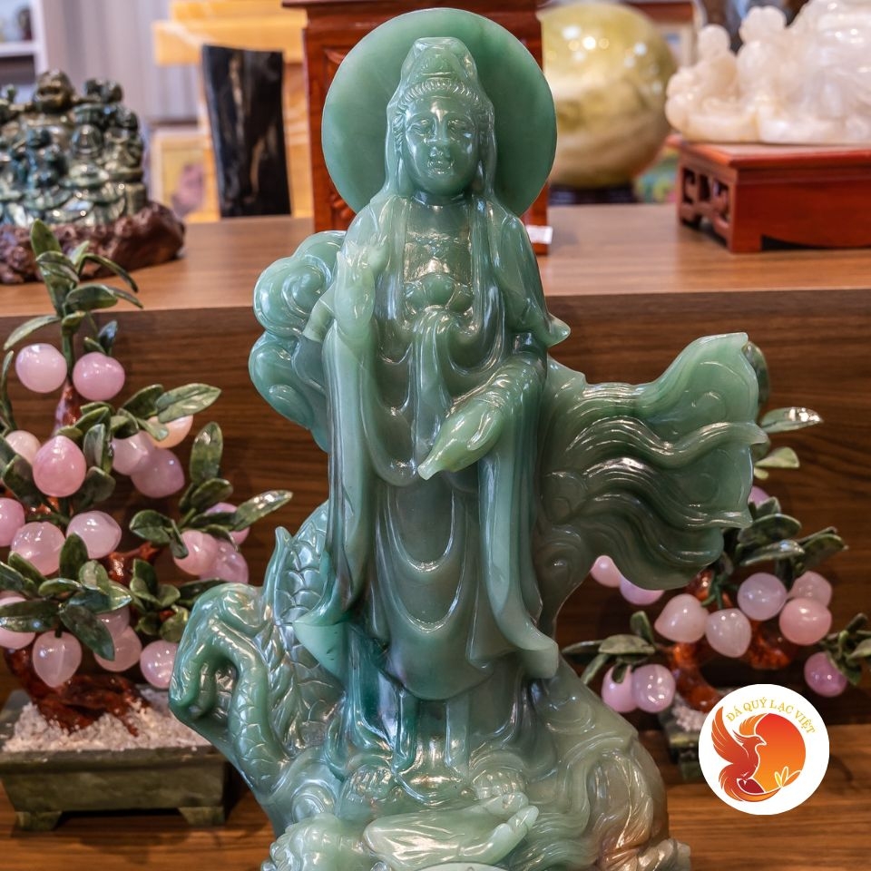 Tượng Đá Quý Phật Bà Quan Thế Âm Đứng