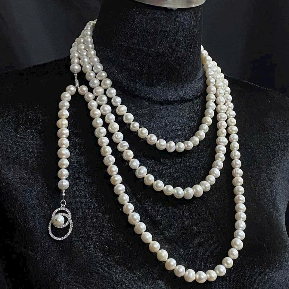 Vòng Ngọc Trai Nước Ngọt Hồ Indo