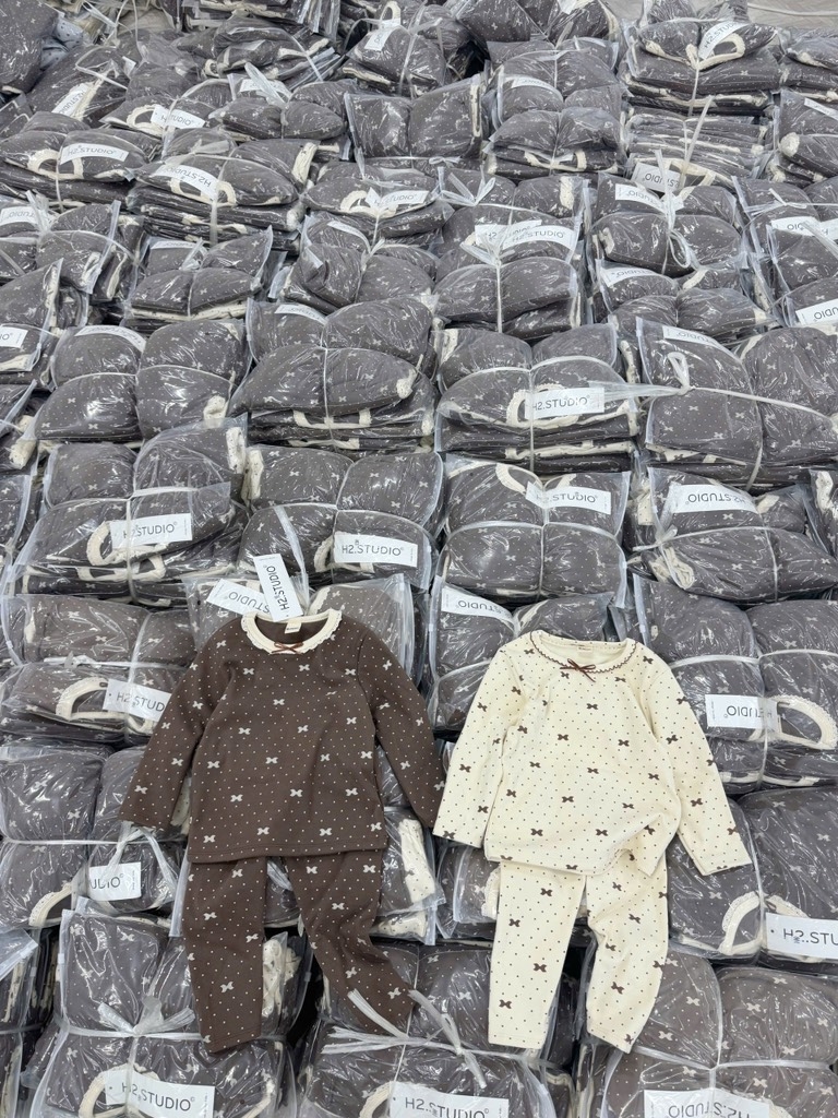 SET 2 BỘ DÀI ZIP LÔNG GIỮ NHIỆT BÉ GÁI(XẢ 119k)