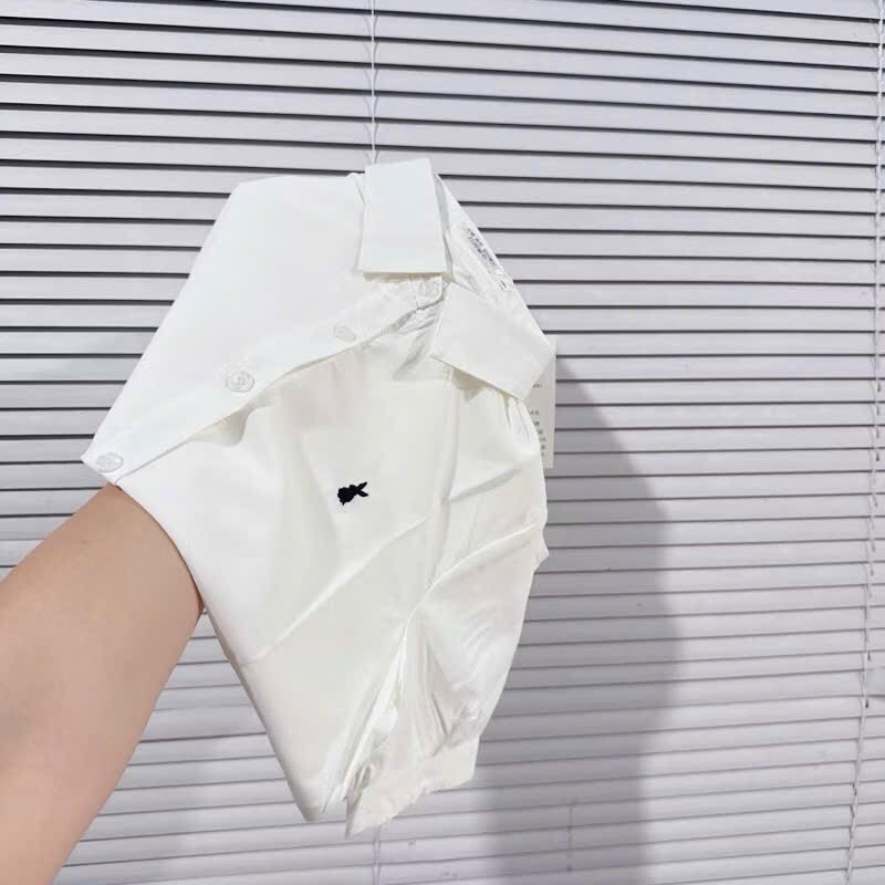 ÁO SƠ MI TRẮNG THÊU THỎ NỮ (XẢ 45k)