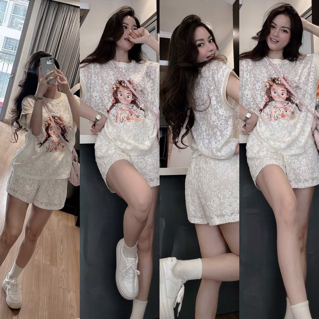 SET CỘC REN CÔ GÁI NỮ SẴN