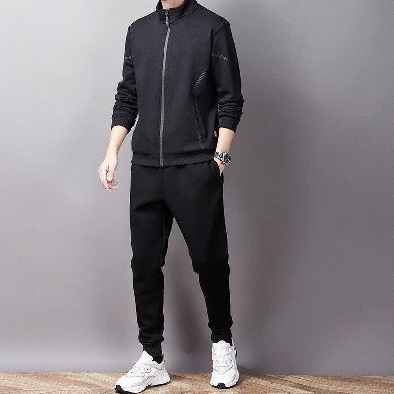 BỘ DÀI KÉO KHOÁ SPORT 2 MÀU NAM THU ĐÔNG