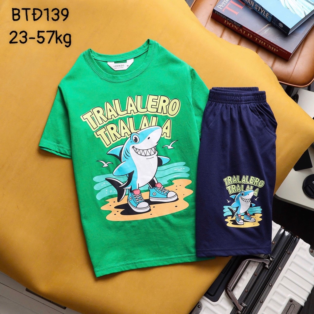 SET BỘ SIZE ĐẠI TUNG TUNG SAHUR CAPUCHINO BÉ TRAI