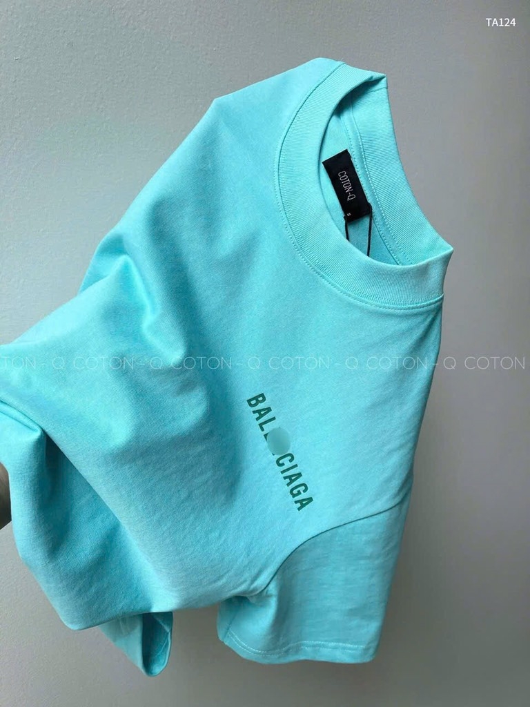 ÁO PHÔNG XANH BA.LENCIAGA XANH NỮ