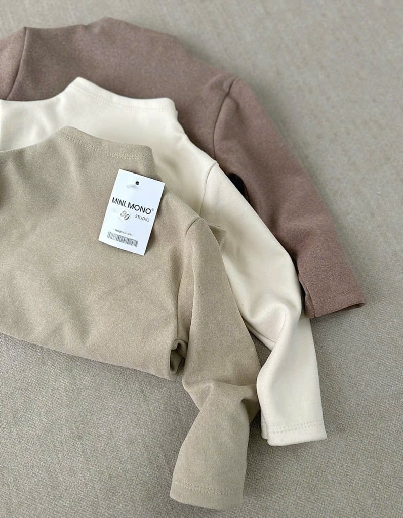 COMBO 3 ÁO PEE DÀI TAY BÉ GÁI BÉ TRAI SẴN (sale 89k)
