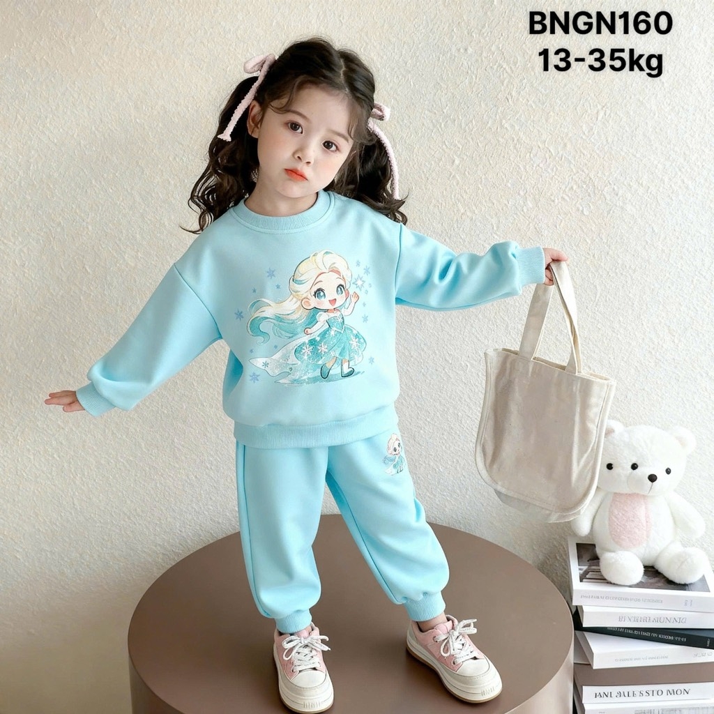 BỘ DÀI NỈ XUẤT DƯ CÔ GÁI SIZE ĐẠI 5 MÀU BÉ GÁI