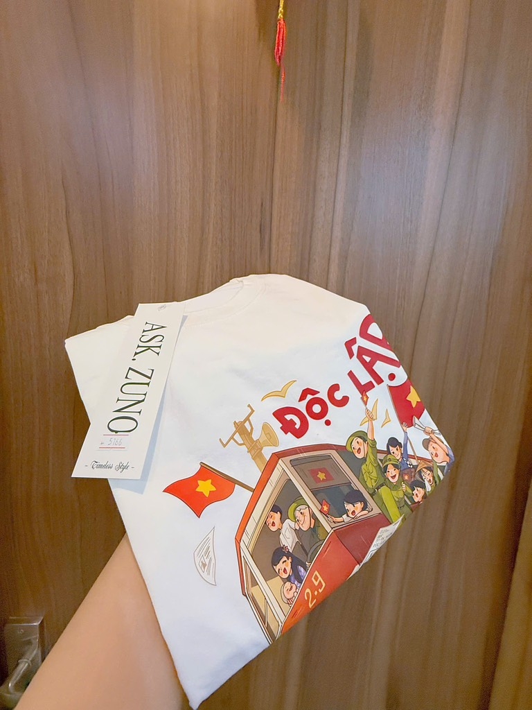 ÁO PHÔNG MẸ CON VIỆT NAM ĐỘC LẬP TỰ DO SẴN xả 40k