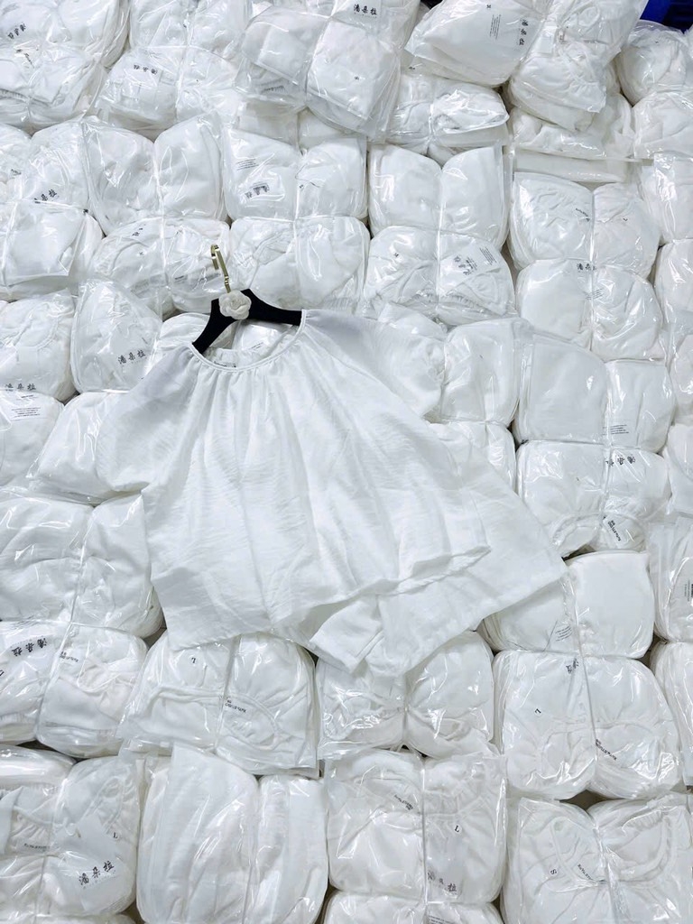 SET BỘ CỘC BABYDOLL ĐŨI TRẮNG NỮ