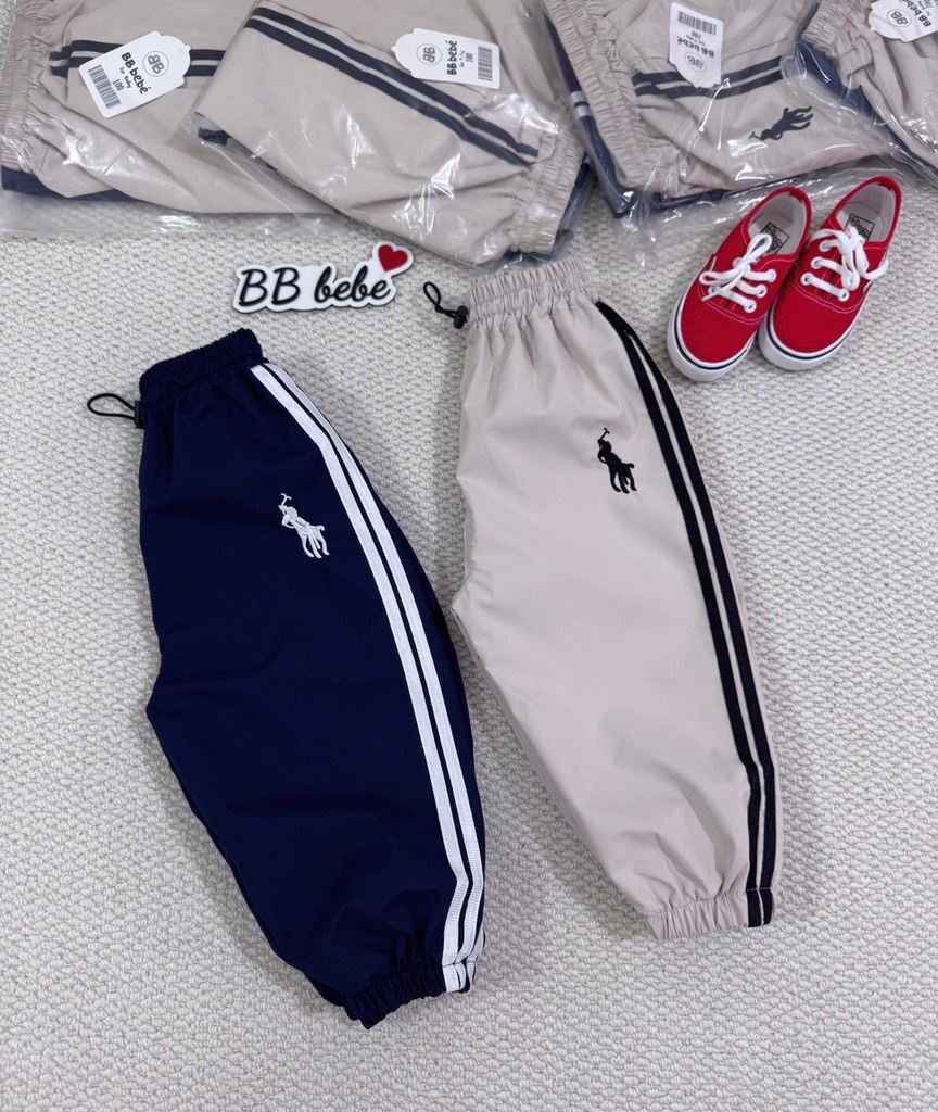 SET 2 QUẦN GIÓ NGỰA DÀI BÉ TRAI SẴN (sale 89k)
