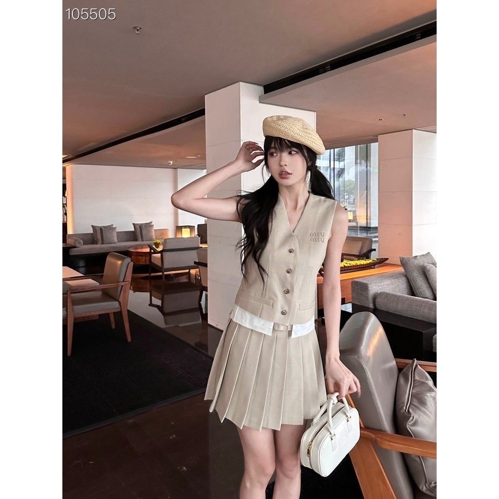 SET GILE CV XẾP LY MIUMIU NỮ SẴN