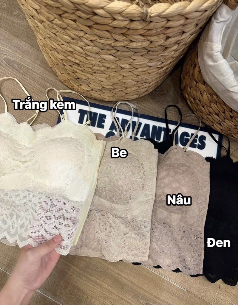 ÁO LÓT - SET 2 ÁO BRA REN NỮ(XẢ 95k)